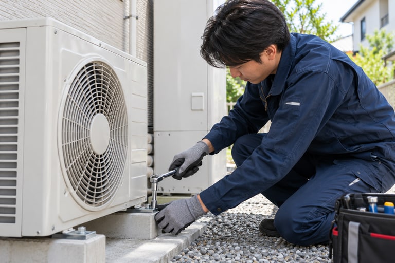 設備の修理・交換作業（イメージ）